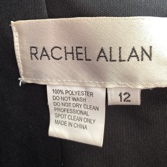 NWT RACHEL ALLAN SIZE 12 LACE/RHINESTONE JUMPER - Picture 14 of 16